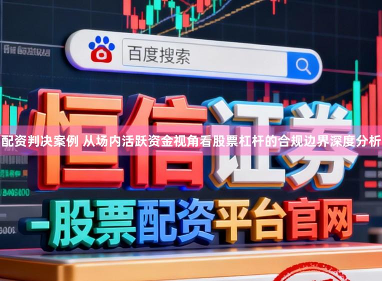 配资判决案例 从场内活跃资金视角看股票杠杆的合规边界深度分析