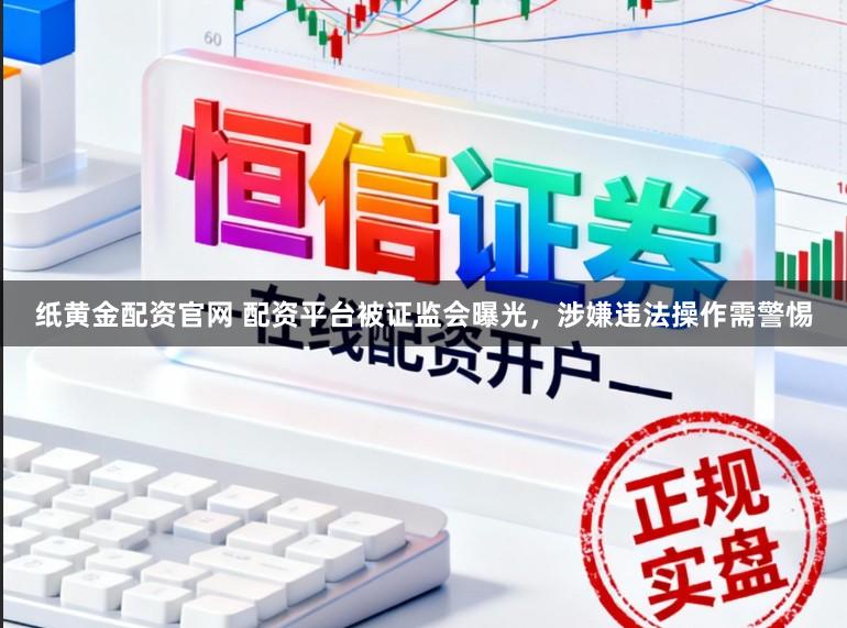 纸黄金配资官网 配资平台被证监会曝光，涉嫌违法操作需警惕
